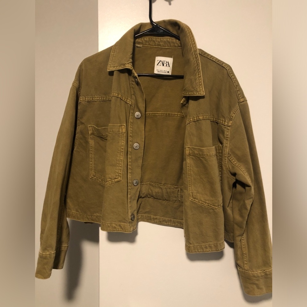 Zara Cropped Jacket